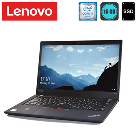 Lenovo ThinkPad T490 i7 8665U 16GB DDR4 256GB SSD